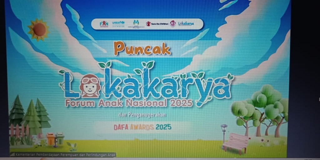 Forum Anak Daerah (FAD) Kabupaten Badung meraih Penghargaan DAFA Award 2025